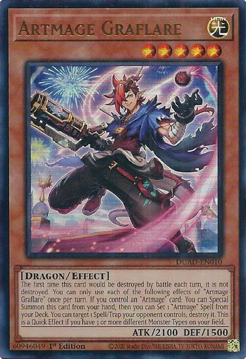 Artmage Graflare - DUAD-EN010 -  Ultra Rare - 1st Edition